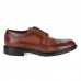 Мужские дерби брогированные Clarks  C3815-180, коньячные