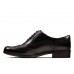 Женские оксфорды брогированные Clarks Hamble Oak 20346713, черные