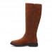 Женские сапоги Clarks Un Elda Hi 26145486, коричневые