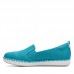 Женские слипоны Clarks Step Glow Slip 26142396, голубые