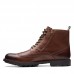 Мужские высокие ботинки Clarks Bowzer Hi 26162802, коричневые