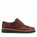 Женские оксфорды брогированные Clarks Baille Brogue 26161324, красные