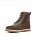 Мужские высокие топсайдеры Clarks Durston Hi 26162218, оливковые