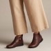 Женские челси Clarks Un Adorn Mid 26136862, коричневые