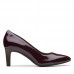 Женские туфли-лодочки Clarks Calla Rose 26145112, бордовые