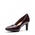Женские туфли-лодочки Clarks Calla Rose 26145112, бордовые