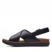 Женские сандалии Clarks Elayne Cross 26159234, черные Женские сандалии Clarks Elayne Cross 26159234, черные