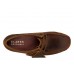 Женские полуботинки Clarks Wallabee. 26155544, коричневые