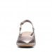Женские туфли с закрытым мыском/открытой пяткой Clarks Linvale Loop 26140027, серебряные
