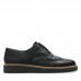 Женские оксфорды брогированные Clarks Baille Brogue 26157414, черные