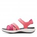 Женские сандалии Clarks Mira Tide 26164566, кораловые Женские сандалии Clarks Mira Tide 26164566, кораловые