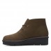 Женские ботинки Clarks Airabell Ankle 26163835, оливковые Женские ботинки Clarks Airabell Ankle 26163835, оливковые