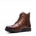 Мужские высокие ботинки Clarks Bowzer Hi 26162802, коричневые