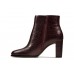 Женские ботильоны Clarks Kaylin Fern 26146298, бордовые Женские ботильоны Clarks Kaylin Fern 26146298, бордовые