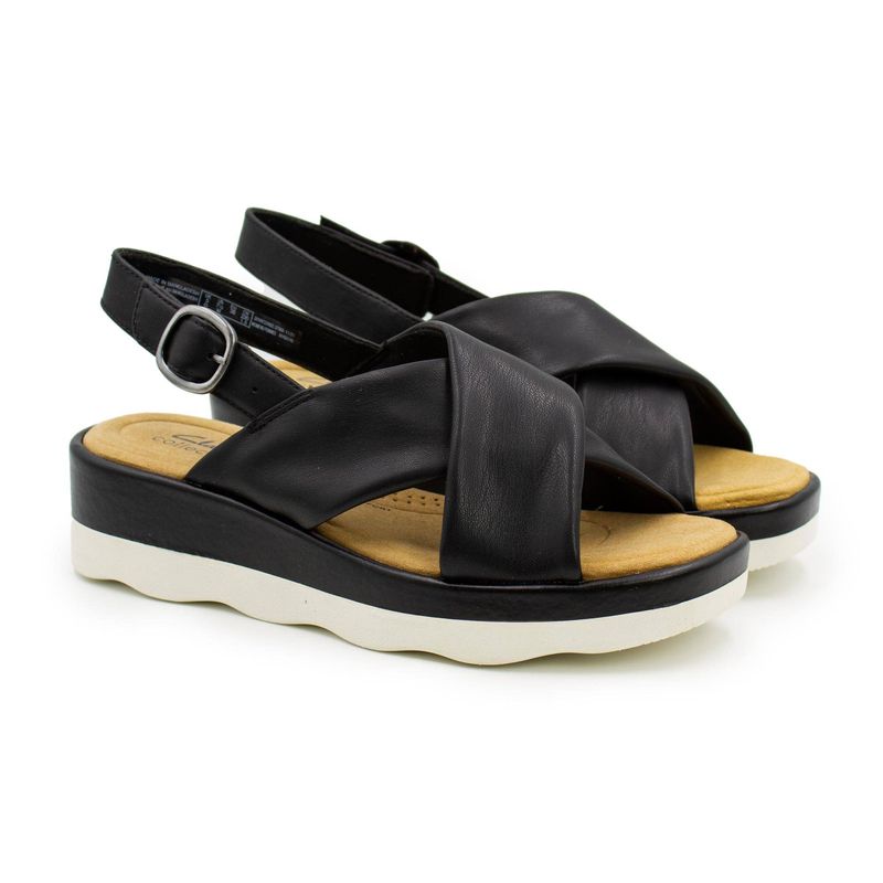 Женские сандалии Clarks Clara Cove 26164722, черные Женские сандалии Clarks Clara Cove 26164722, черные