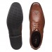 Мужские дерби брогированные Clarks Howard Wing 26161254, коричневые