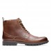Мужские высокие ботинки Clarks Bowzer Hi 26162802, коричневые