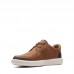 Мужские кеды Clarks Cambro Lace 26158290, коричневые