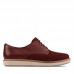 Женские дерби Clarks Glick Darby 26155259, бордовые