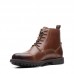 Мужские ботинки Clarks Bowzer Cap 26163847, коричневые