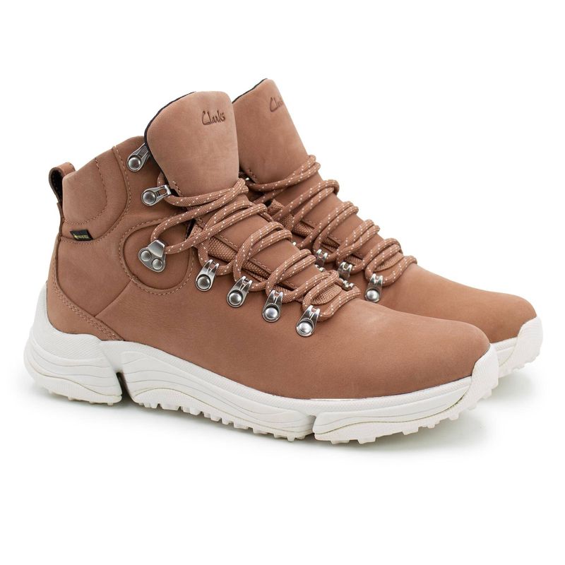 Женские ботинки Clarks Tripathday Gtx 26152311, розовые Женские ботинки Clarks Tripathday Gtx 26152311, розовые