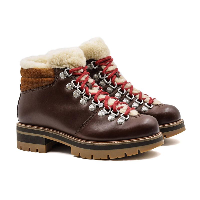 Женские ботинки Clarks Orianna Alpine 26161651, коричневые Женские ботинки Clarks Orianna Alpine 26161651, коричневые