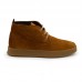Мужские высокие кеды Clarks  BC15002-180, коньячные
