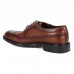 Мужские дерби брогированные Clarks  C3815-180, коньячные