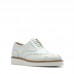 Женские оксфорды брогированные Clarks Baille Brogue 26157412, белые