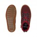 Детские высокие кеды Clarks Nova Hike K 26161983, красные