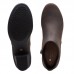 Женские ботильоны Clarks Un Lindel Zip 26145613, коричневые Женские ботильоны Clarks Un Lindel Zip 26145613, коричневые