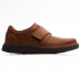 Мужские полуботинки Clarks Un Abode Strap 26136987, коричневые