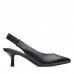 Женские туфли с закрытым мыском/открытой пяткой Clarks Violet55 Sling 26165846, черные