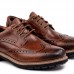 Мужские дерби брогированные Clarks Batcombe Wing 26127191, коричневые