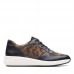 Женские кеды Clarks Un Rio Sprint 26163235, коричневые