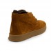 Мужские высокие кеды Clarks  BC15002-180, коньячные
