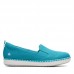 Женские слипоны Clarks Step Glow Slip 26142396, голубые