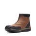 Мужские ботинки на молнии Clarks Grove Zip II 26163586, коричневые