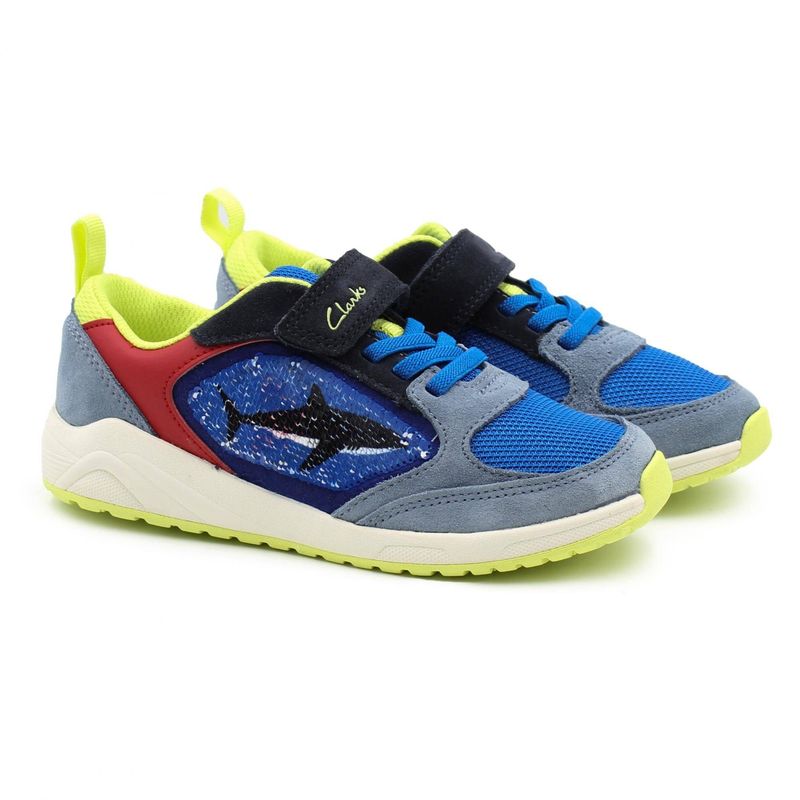 Детские кроссовки Clarks Aeon Flex K 26156778, синие