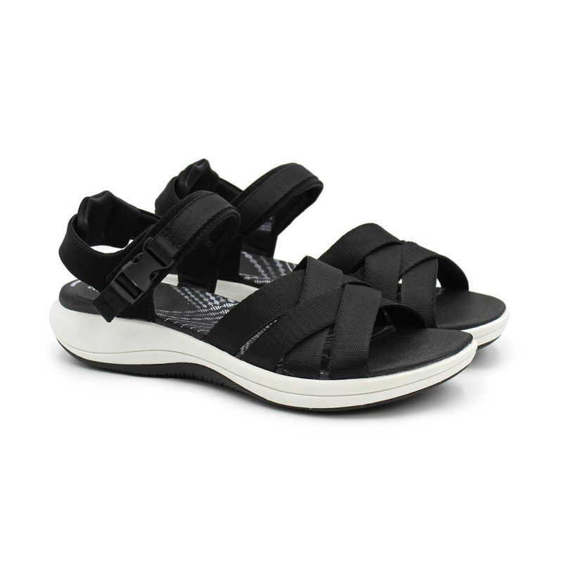 Женские сандалии Clarks Mira Tide 26165341, черные Женские сандалии Clarks Mira Tide 26165341, черные