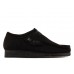 Женские полуботинки Clarks Wallabee. 26155522, черные Женские полуботинки Clarks Wallabee. 26155522, черные