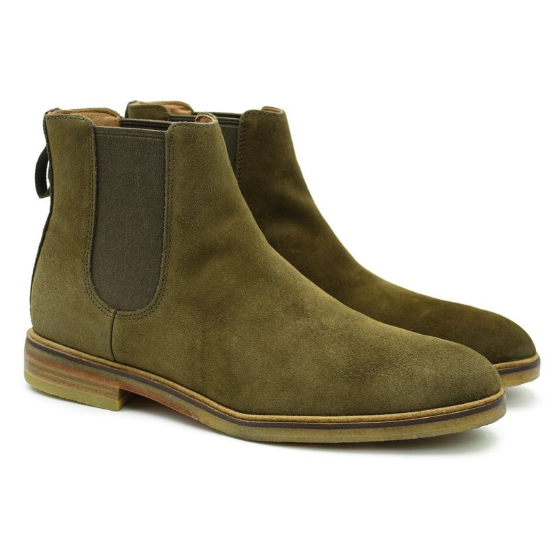 Мужские челси Clarks Clarkdale Gobi 26154296, оливковые