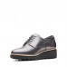 Женские дерби Clarks Sharon Noel 26136364, серебряные