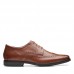 Мужские дерби брогированные Clarks Howard Wing 26161254, коричневые