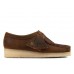 Женские полуботинки Clarks Wallabee. 26155544, коричневые