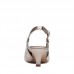 Женские туфли с закрытым мыском/открытой пяткой Clarks Linvale Loop 26140027, серебряные