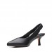 Женские туфли с закрытым мыском/открытой пяткой Clarks Violet55 Sling 26165846, черные