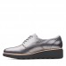Женские дерби Clarks Sharon Noel 26136364, серебряные