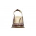Женские туфли с закрытым мыском/открытой пяткой Clarks Ellis Ivy 26132003, коричневые