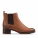 Женские челси Clarks Mila Top 26151640, коричневые